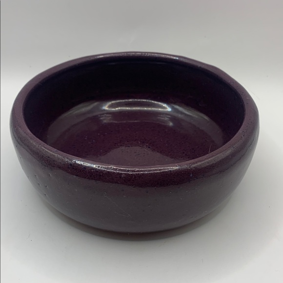 Deep Purple BB Pottery Bowl - Picture 4 of 8